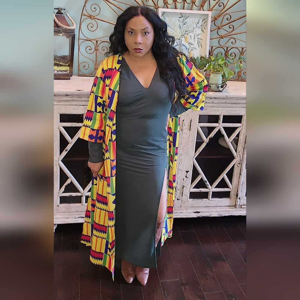 Multi-Colored Duster - image 3